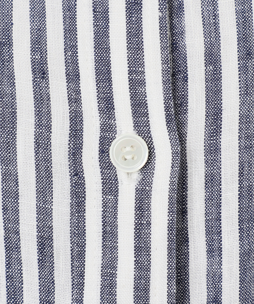 FRAMeWORK(フレームワーク)の「≪追加≫フレンチリネンドロストシャツ 2(シャツ/ブラウス・レディース・ホワイト/ブラック・FREE)」の8枚目の写真