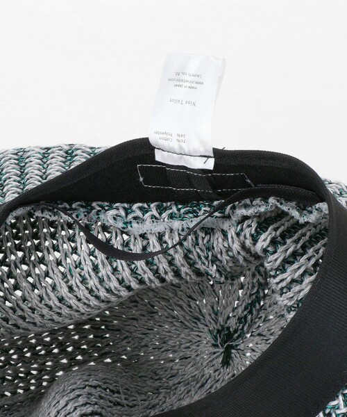 Nine Tailor（ナインテイラー）の「＜Nine Tailor＞FRAGRANT ハット（ハット・メンズ・ケリーグリーン/ブラック・FREE）」の9枚目の写真