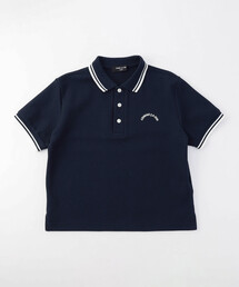 COMME CA ISM（コムサイズム）の「ライン入り 鹿の子 ポロシャツ（ポロシャツ）」