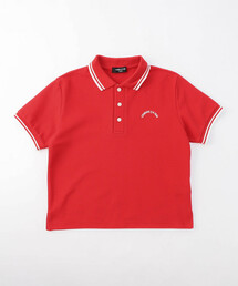 COMME CA ISM（コムサイズム）の「ライン入り 鹿の子 ポロシャツ（ポロシャツ）」