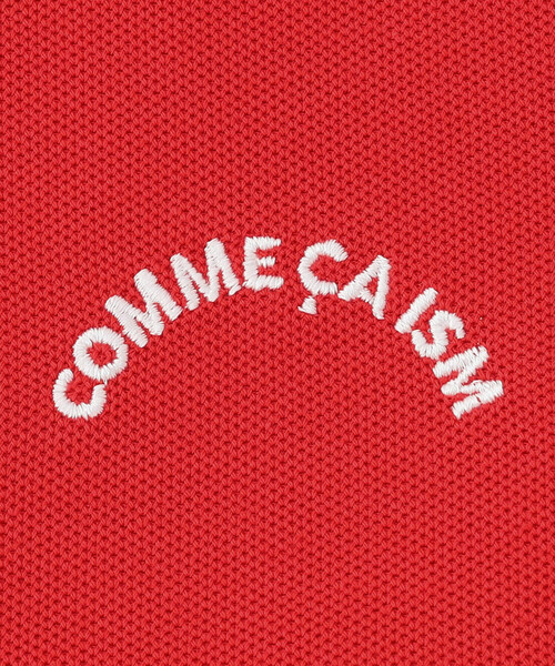 COMME CA ISM（コムサイズム）の「ライン入り 鹿の子 ポロシャツ（ポロシャツ・キッズ・サックスブルー/ネイビー/ホワイト/レッド/グリーン・110cm/120cm/130cm/140cm/150cm/100cm）」の18枚目の写真