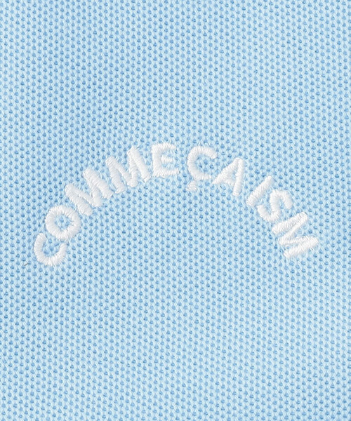 COMME CA ISM（コムサイズム）の「ライン入り 鹿の子 ポロシャツ（ポロシャツ・キッズ・サックスブルー/ネイビー/ホワイト/レッド/グリーン・110cm/120cm/130cm/140cm/150cm/100cm）」の20枚目の写真