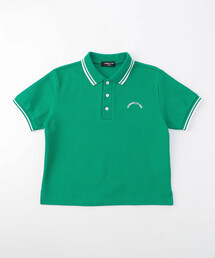 COMME CA ISM（コムサイズム）の「ライン入り 鹿の子 ポロシャツ（ポロシャツ）」