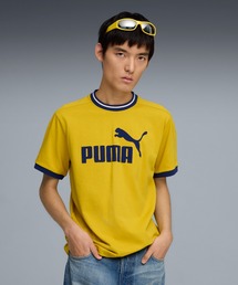 PUMA（プーマ）の「PUMA プーマ メンズ T7 リンガー 半袖 Tシャツ（Tシャツ/カットソー）」