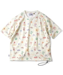 T/CドライスラブハッピーペイントビッグTEE