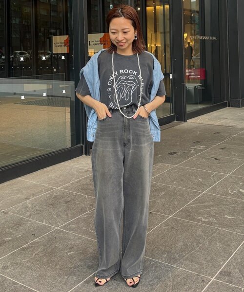 LOUNGEDRESS(ラウンジドレス)の「【PUFRILL/パフリル】デニムパンツ(デニムパンツ・レディース・ブルー/ブラック・X-SMALL/SMALL)」の18枚目の写真