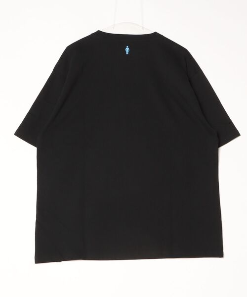 girl(ガール)の「【ムラサキスポーツ限定】GIRL/ガール 半袖 Tシャツ ロゴ GR26STM04(Tシャツ/カットソー・メンズ・ブラック/ホワイト・M/L/XL)」の3枚目の写真