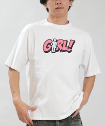 【ムラサキスポーツ限定】GIRL/ガール 半袖 Tシャツ ロゴ GR26STM04