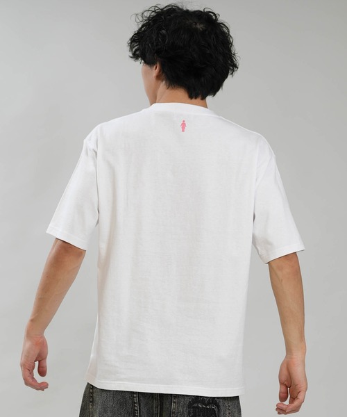 girl(ガール)の「【ムラサキスポーツ限定】GIRL/ガール 半袖 Tシャツ ロゴ GR26STM04(Tシャツ/カットソー・メンズ・ブラック/ホワイト・M/L/XL)」の19枚目の写真