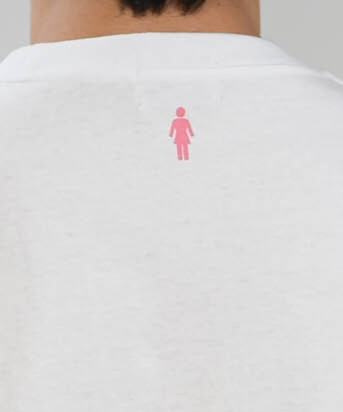 girl(ガール)の「【ムラサキスポーツ限定】GIRL/ガール 半袖 Tシャツ ロゴ GR26STM04(Tシャツ/カットソー・メンズ・ブラック/ホワイト・M/L/XL)」の13枚目の写真