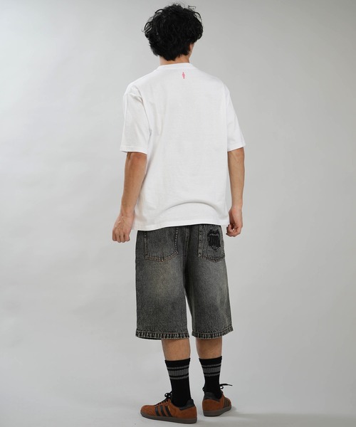 girl(ガール)の「【ムラサキスポーツ限定】GIRL/ガール 半袖 Tシャツ ロゴ GR26STM04(Tシャツ/カットソー・メンズ・ブラック/ホワイト・M/L/XL)」の16枚目の写真