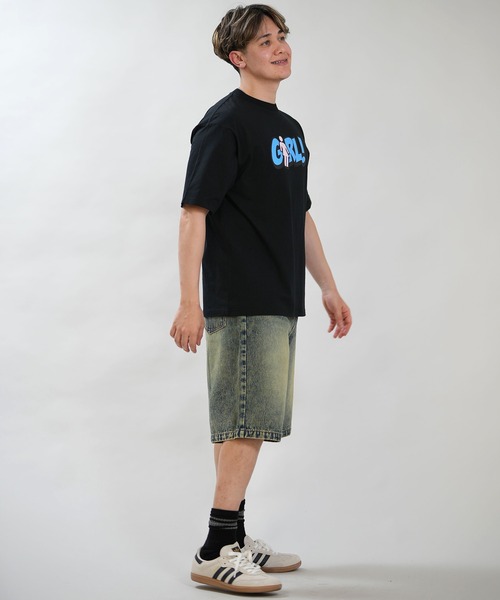 girl(ガール)の「【ムラサキスポーツ限定】GIRL/ガール 半袖 Tシャツ ロゴ GR26STM04(Tシャツ/カットソー・メンズ・ブラック/ホワイト・M/L/XL)」の7枚目の写真