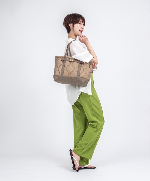 Rivel(リヴェル)の「【TRIFFER/トリファー】キルティングトートバッグ A4サイズ(トートバッグ・レディース・ベージュ/ブラウン/オリーブ/ブラック・FREE)」の13枚目の写真