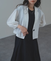 refinedworks（リファインドワークス）の「【refinedworks】トレンド の ランタン袖 ショートジャケット（その他アウター）」