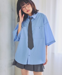 PBLIM | 《UNISEX》ハンソデネクタイシャツ(シャツ/ブラウス)