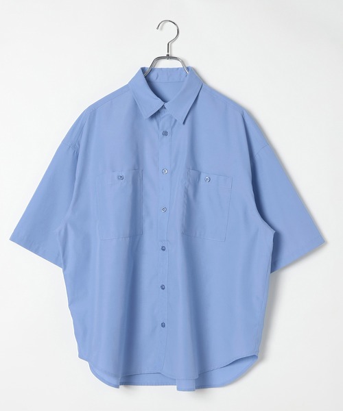 PBLIM(ページボーイリム)の「《UNISEX》ハンソデネクタイシャツ(シャツ/ブラウス・レディース・ブルー/キナリ/ブルー系その他・FREE)」の7枚目の写真