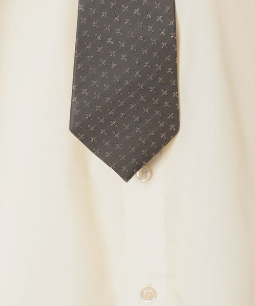 PBLIM(ページボーイリム)の「《UNISEX》ハンソデネクタイシャツ(シャツ/ブラウス・レディース・ブルー/キナリ/ブルー系その他・FREE)」の4枚目の写真