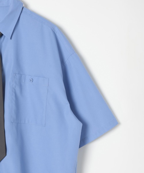 PBLIM(ページボーイリム)の「《UNISEX》ハンソデネクタイシャツ(シャツ/ブラウス・レディース・ブルー/キナリ/ブルー系その他・FREE)」の16枚目の写真