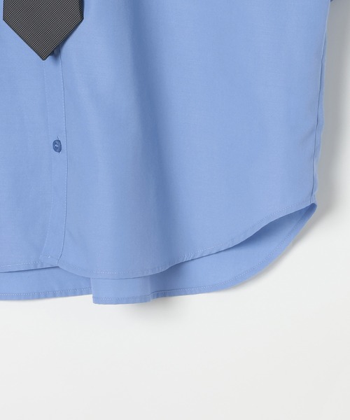 PBLIM(ページボーイリム)の「《UNISEX》ハンソデネクタイシャツ(シャツ/ブラウス・レディース・ブルー/キナリ/ブルー系その他・FREE)」の17枚目の写真