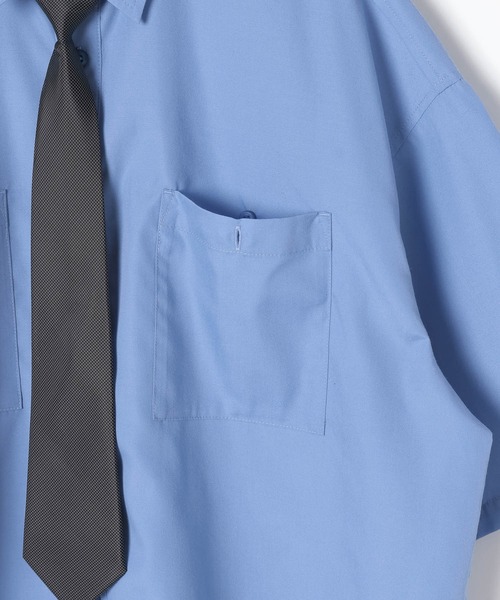 PBLIM(ページボーイリム)の「《UNISEX》ハンソデネクタイシャツ(シャツ/ブラウス・レディース・ブルー/キナリ/ブルー系その他・FREE)」の18枚目の写真