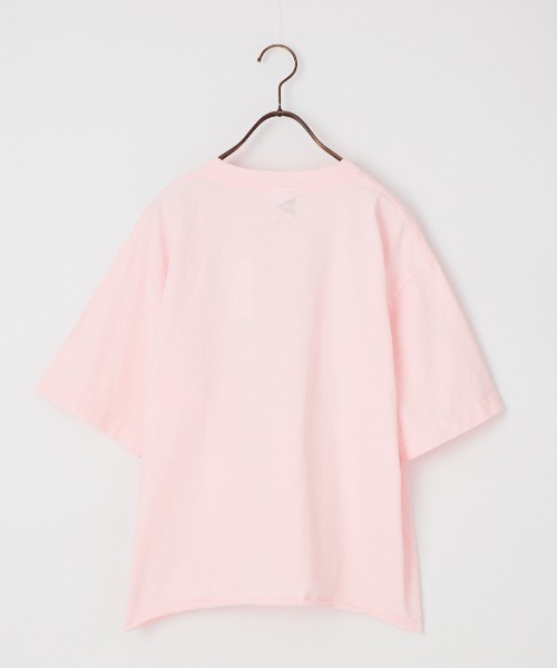 FUNG（ファング）の「[FUNG/ファング] 別注 ALOHA MAHALO カットオフプリントTシャツ（Tシャツ/カットソー・レディース・ピンク/ホワイト・M）」の14枚目の写真