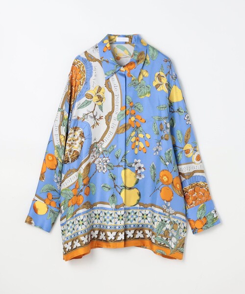 manipuri(マニプリ)の「【別注】manipuri for Ballsey Antique Recipe カシュクールブラウス(シャツ/ブラウス・レディース・ブルー系その他・36)」の10枚目の写真