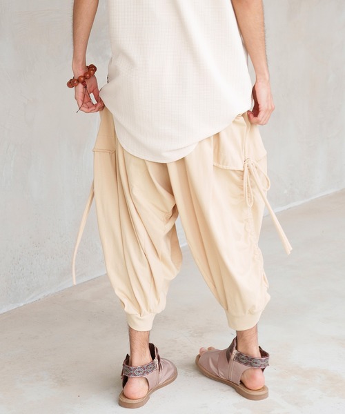 チャイハネ（チャイハネ）の「【チャイハネ】カットソーMEN'S変形サルエルパンツ（その他パンツ・メンズ・ブラック/レンガ/グリーン系その他/ベージュ/グレー・FREE）」の12枚目の写真