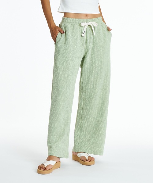 ROXY(ロキシー)の「ROXY SUNSET BREEZE PANTS ロングパンツ 【2026年夏モデル】(その他パンツ・レディース・ナチュラル/ブラック/グリーン・LARGE/MEDIUM/SMALL)」の3枚目の写真