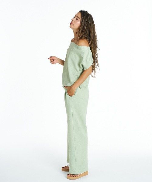 ROXY(ロキシー)の「ROXY SUNSET BREEZE PANTS ロングパンツ 【2026年夏モデル】(その他パンツ・レディース・ナチュラル/ブラック/グリーン・LARGE/MEDIUM/SMALL)」の10枚目の写真