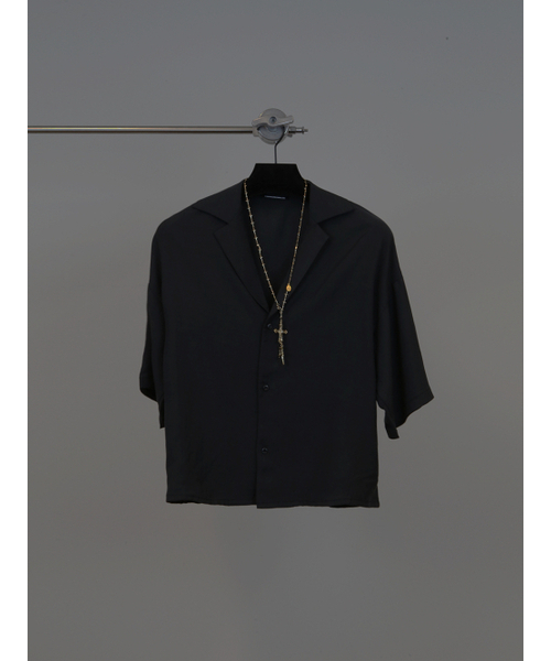 GOZER（ゴーザー）の「WINDY SHIRT_BLACK（シャツ/ブラウス・メンズ・ブラック・1/2/3）」の7枚目の写真