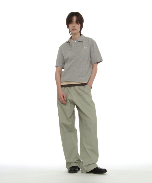 PARTIMENTO WOMEN（パルティメントウィメン）の「アシンメトリックポロレギュラーティー_メランジ（ポロシャツ・レディース・その他・SMALL/MEDIUM）」の8枚目の写真
