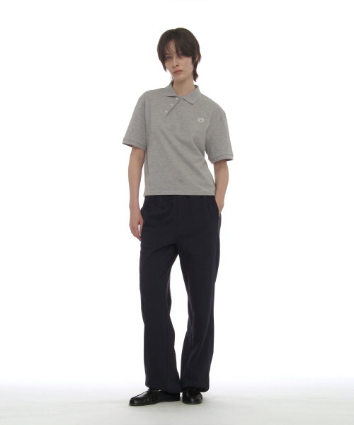 PARTIMENTO WOMEN（パルティメントウィメン）の「アシンメトリックポロレギュラーティー_メランジ（ポロシャツ・レディース・その他・SMALL/MEDIUM）」の11枚目の写真