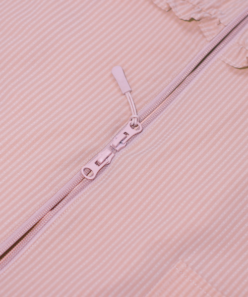 MASMARULEZ APPAREL(マスマルールズ アパレル)の「Check Frill Windbreaker Jacket_Pink(ナイロンジャケット・レディース・PINK・ONE SIZE)」の9枚目の写真