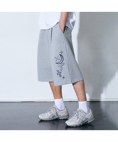 GAKKAI UNIONS(ガッカイユニオンズ)の「ルナディストート バミューダパンツ グレー(その他パンツ・メンズ・その他・SMALL/MEDIUM/LARGE/X-LARGE)」の1枚目の写真