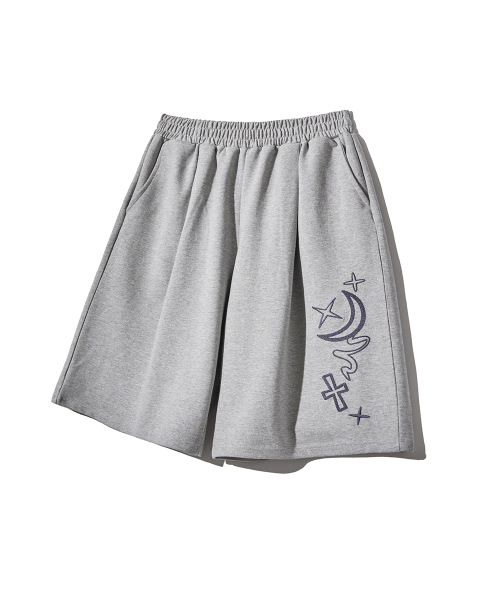 GAKKAI UNIONS(ガッカイユニオンズ)の「ルナディストート バミューダパンツ グレー(その他パンツ・メンズ・その他・SMALL/MEDIUM/LARGE/X-LARGE)」の4枚目の写真
