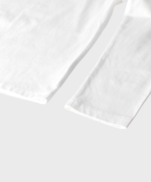 MASMARULEZ APPAREL（マスマルールズ アパレル）の「Cross Doodle Long Sleeve_White（Tシャツ/カットソー・レディース・ホワイト・ONE SIZE）」の8枚目の写真