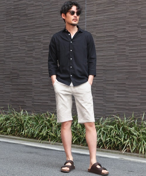 LUXSTYLE(ラグスタイル)の「スーパーストレッチ総柄ショートパンツ(その他パンツ・メンズ・チェック/グレー系その他/グレー系その他2/カモフラージュ・XXL/XL/L/M)」の6枚目の写真