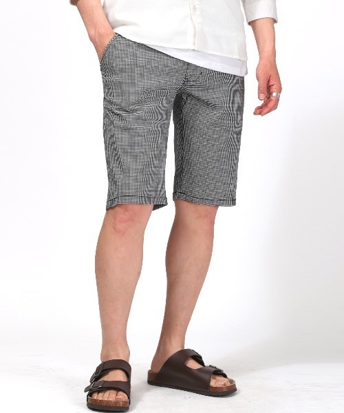 LUXSTYLE(ラグスタイル)の「スーパーストレッチ総柄ショートパンツ(その他パンツ・メンズ・チェック/グレー系その他/グレー系その他2/カモフラージュ・XXL/XL/L/M)」の9枚目の写真
