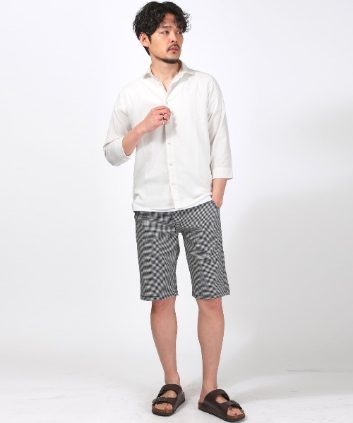 LUXSTYLE(ラグスタイル)の「スーパーストレッチ総柄ショートパンツ(その他パンツ・メンズ・チェック/グレー系その他/グレー系その他2/カモフラージュ・XXL/XL/L/M)」の10枚目の写真
