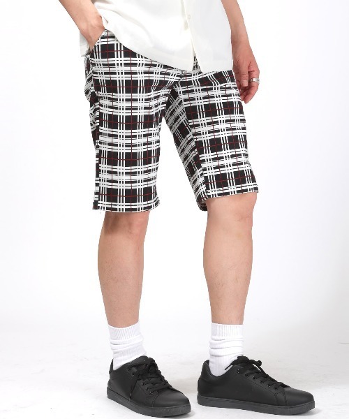 LUXSTYLE(ラグスタイル)の「スーパーストレッチ総柄ショートパンツ(その他パンツ・メンズ・チェック/グレー系その他/グレー系その他2/カモフラージュ・XXL/XL/L/M)」の11枚目の写真