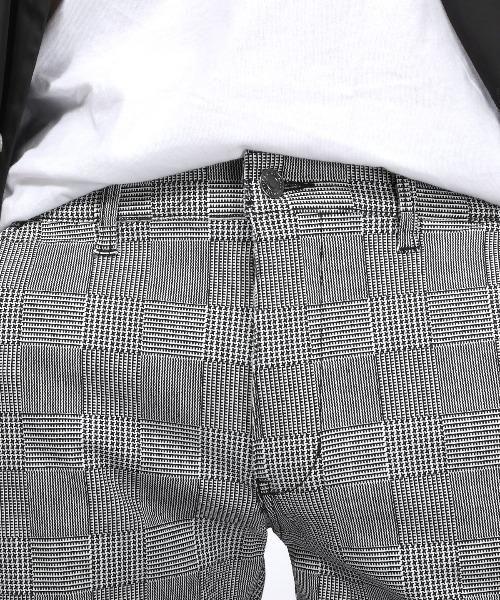 LUXSTYLE(ラグスタイル)の「スーパーストレッチ総柄ショートパンツ(その他パンツ・メンズ・チェック/グレー系その他/グレー系その他2/カモフラージュ・XXL/XL/L/M)」の15枚目の写真