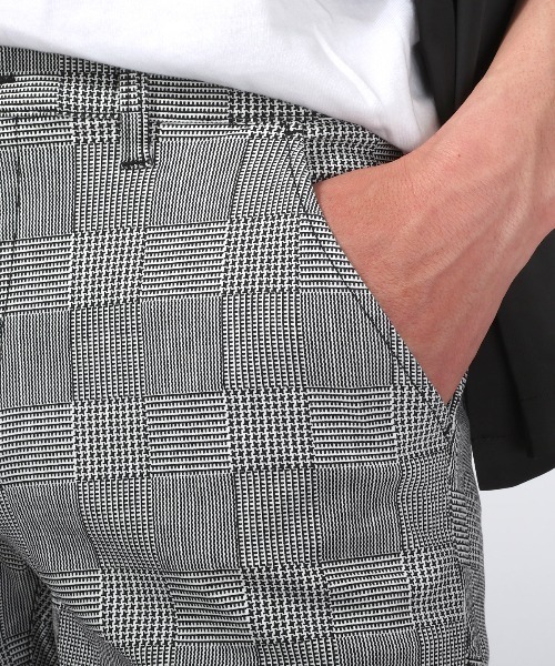 LUXSTYLE(ラグスタイル)の「スーパーストレッチ総柄ショートパンツ(その他パンツ・メンズ・チェック/グレー系その他/グレー系その他2/カモフラージュ・XXL/XL/L/M)」の17枚目の写真