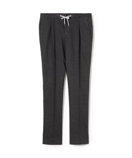 PT TORINO(ピーティートリノ)の「PT TORINO SOFT 1P JOGGER コットンストレッチ 1プリーツイージースラックス(スラックス・メンズ・ライトグレー/チャコールグレー・46/48/44)」の1枚目の写真