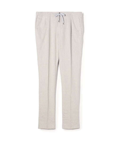 PT TORINO(ピーティートリノ)の「PT TORINO SOFT 1P JOGGER コットンストレッチ 1プリーツイージースラックス(スラックス・メンズ・ライトグレー/チャコールグレー・46/48/44)」の2枚目の写真