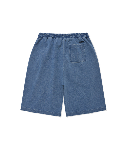 COVERNAT(カバーナット)の「Cロゴバミューダデニムスウェットショーツブルー(その他パンツ・メンズ・その他・SMALL/MEDIUM/LARGE/X-LARGE)」の3枚目の写真