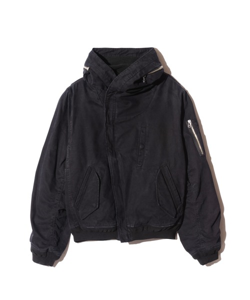 glamb(グラム)の「Carol Fade MA-1 / キャロルフェイドMA-1(MA-1・メンズ・ブラック/カーキ/チャコール・S/M/L)」の4枚目の写真