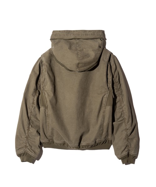 glamb(グラム)の「Carol Fade MA-1 / キャロルフェイドMA-1(MA-1・メンズ・ブラック/カーキ/チャコール・S/M/L)」の22枚目の写真