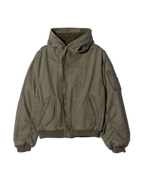 glamb(グラム)の「Carol Fade MA-1 / キャロルフェイドMA-1(MA-1・メンズ・ブラック/カーキ/チャコール・S/M/L)」の6枚目の写真