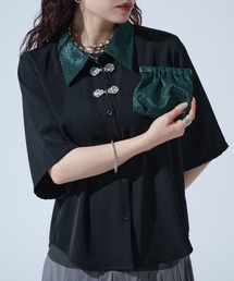 Mavie..7】setビスチェ+シアーシャツ（シャツ/ブラウス）｜Mavie..7