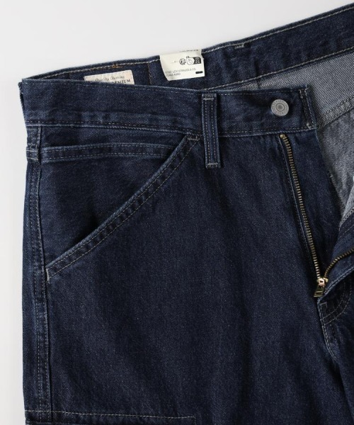 Levi's(リーバイス)の「【Levi's】478 バギー デニムカーゴショーツ (ワークテイスト / 膝丈 / ダークインディゴ)(その他パンツ・メンズ・ダークインディゴブルー・28inch/30inch/32inch/34inch)」の3枚目の写真